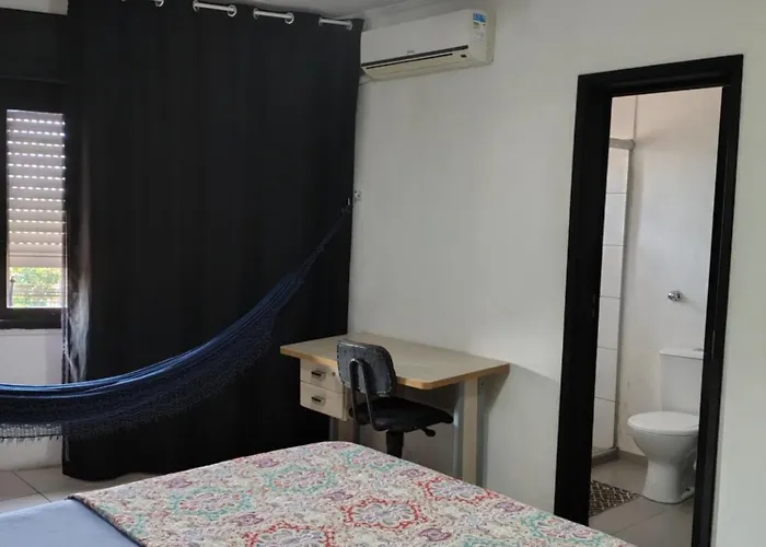 Hostap De Frente Com Sacada Apartment *